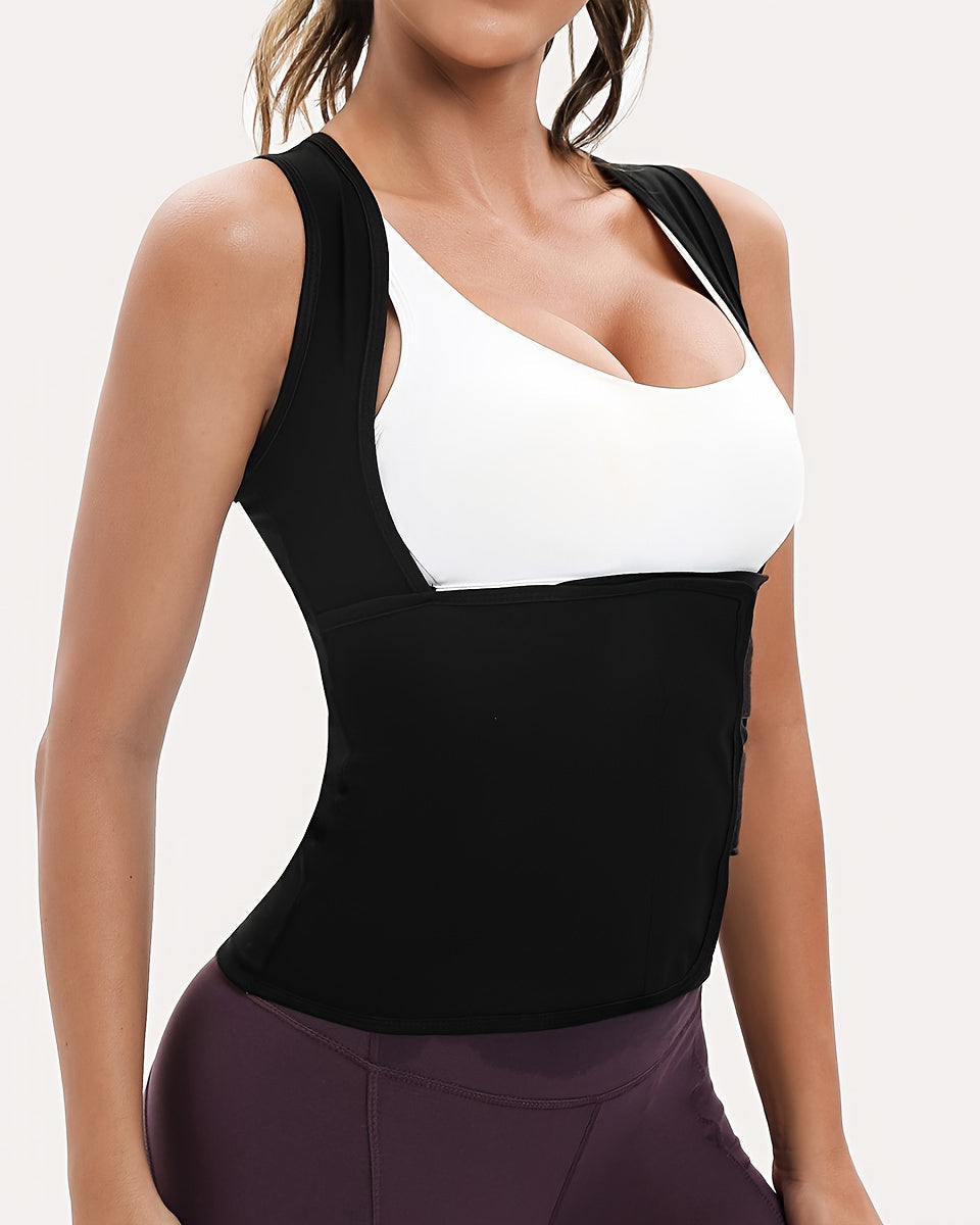 Slim-Fitting Tight Compression Waist Trainer Sweat Vest