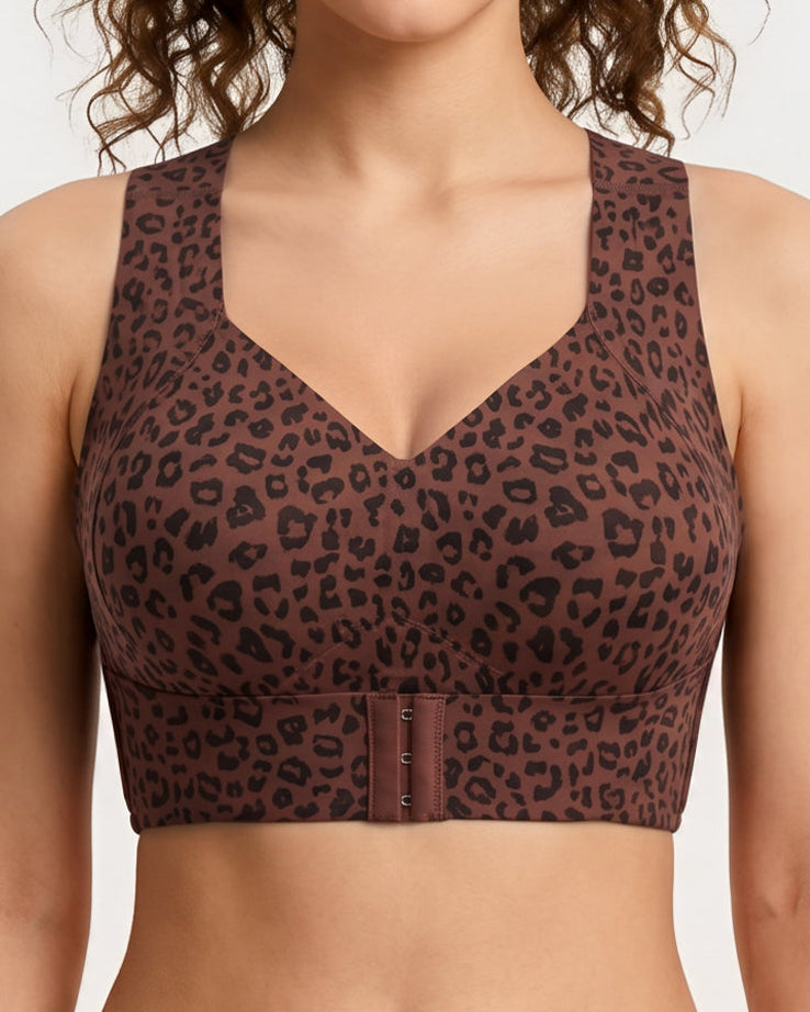 Posture Support Wireless Deep V Shaping Bra