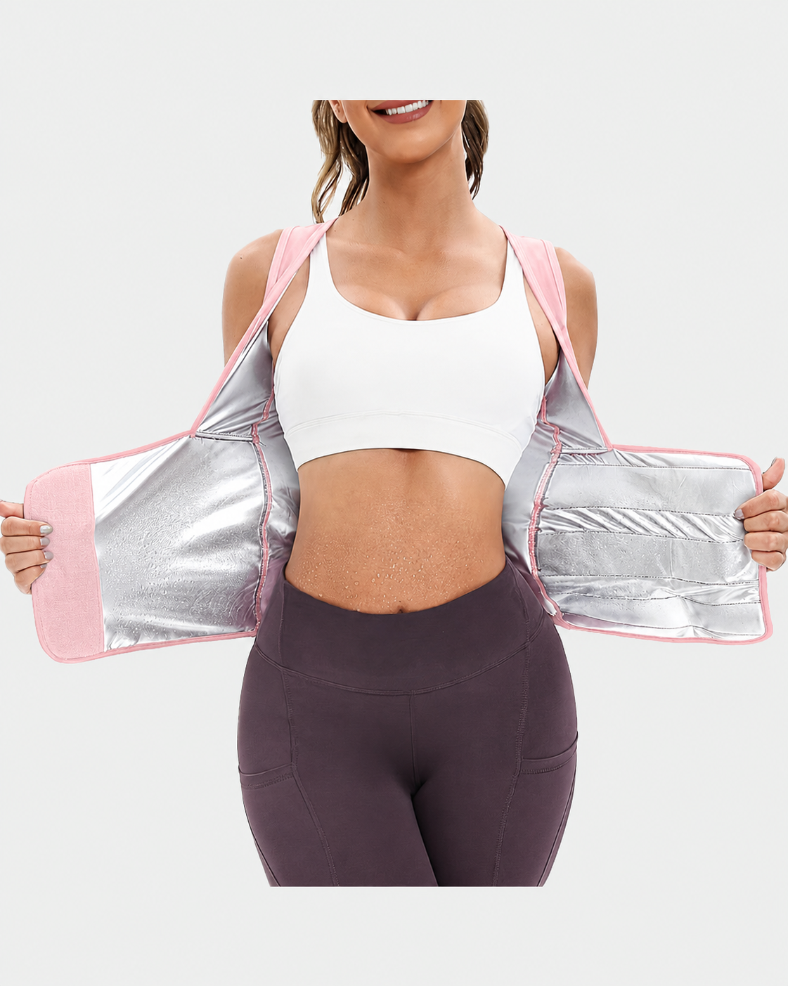 Slim-Fitting Tight Compression Waist Trainer Sweat Vest