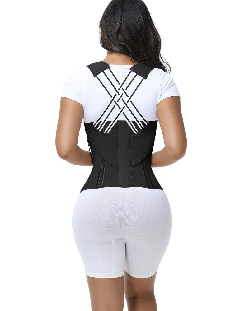 Shapshe® Fajas Colombianas Posture Corrector Back Support Waist Trainer
