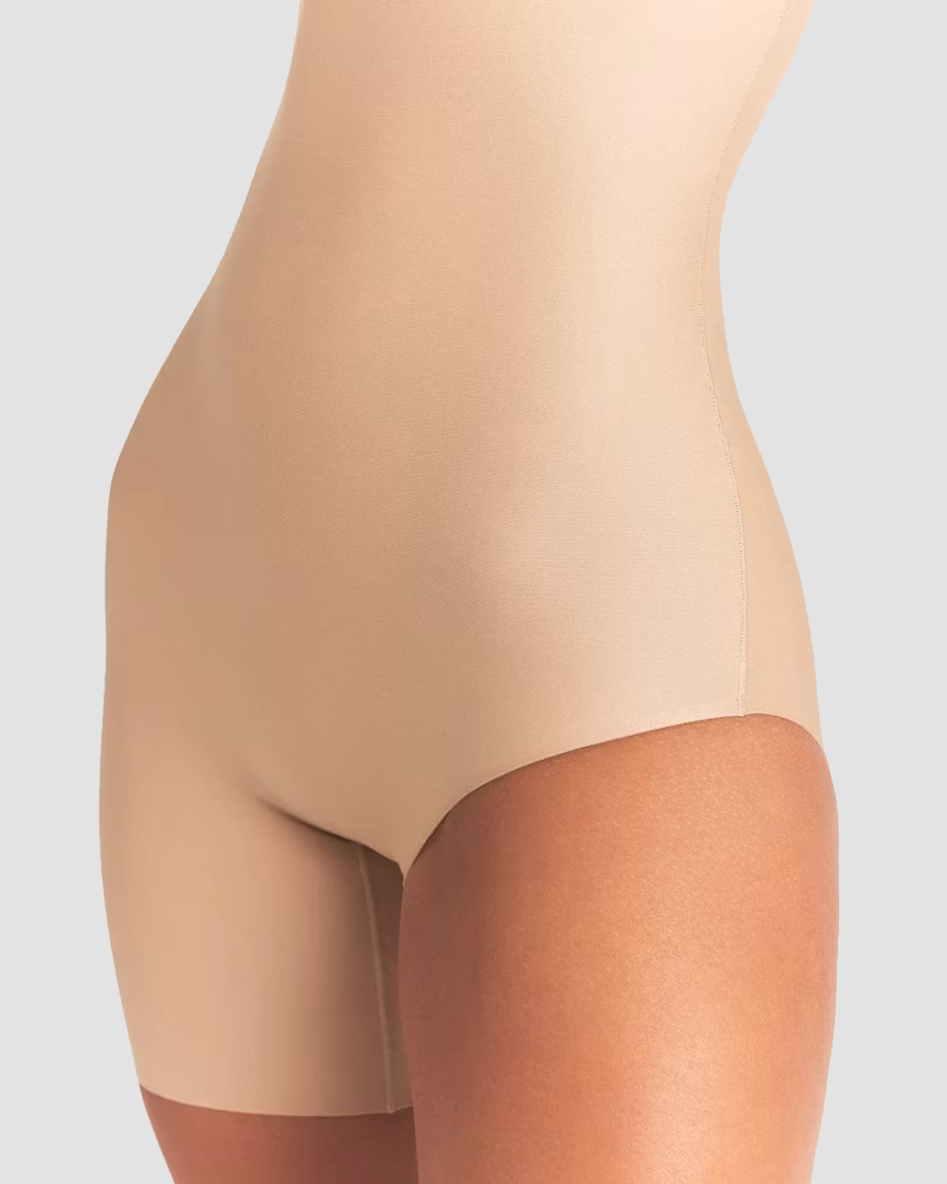 High Waist Tummy Control  Left Leg Solution Shapewear Shorts  - By Qivii
