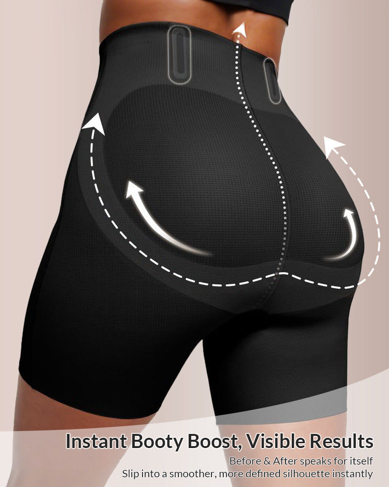 High Waist Seamless Butt-Lifting Shaper Shorts