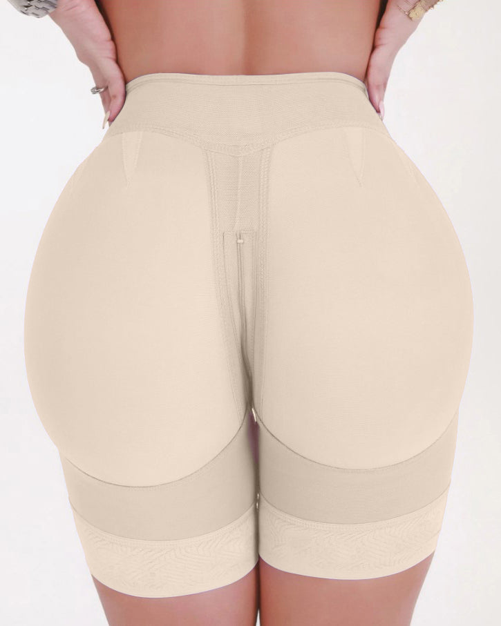 Shapshe® Hourglass Shaping Shorts High Waist BBL Faja Shorts  - By Qivii