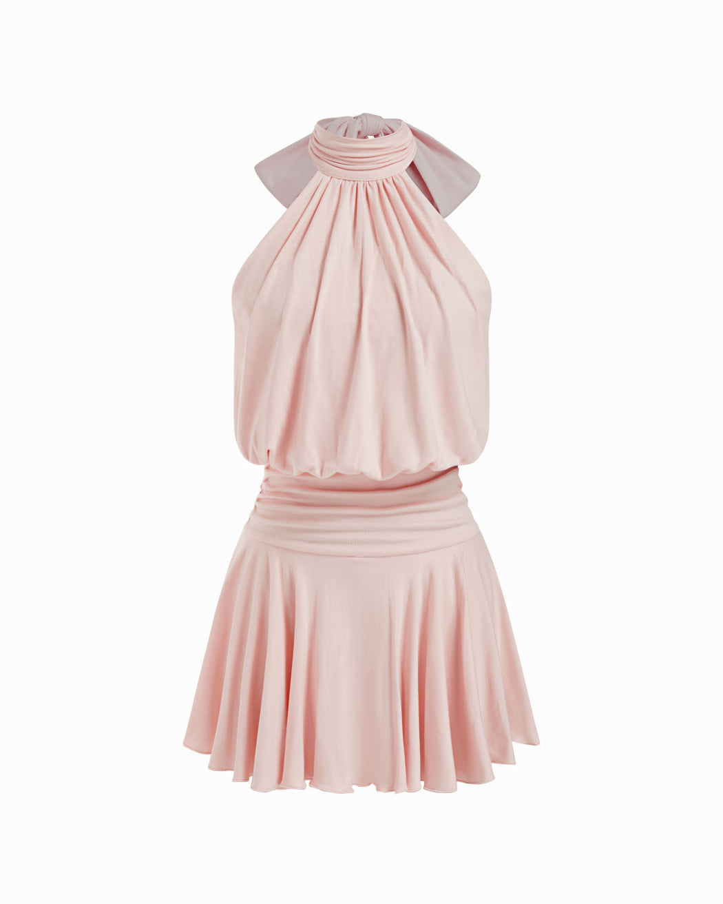 Collar Sleeveless A-Line Built-in Shorts Mini Dress  - By Qivii