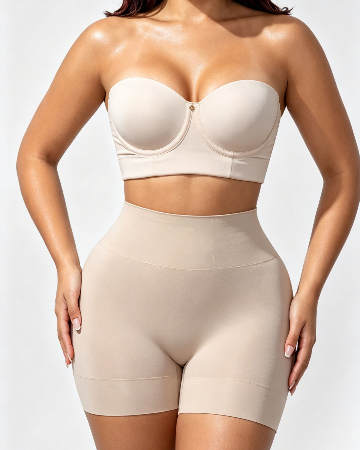 High-waisted Seamless Tummy Control Butt Lifting Shaper Shorts
