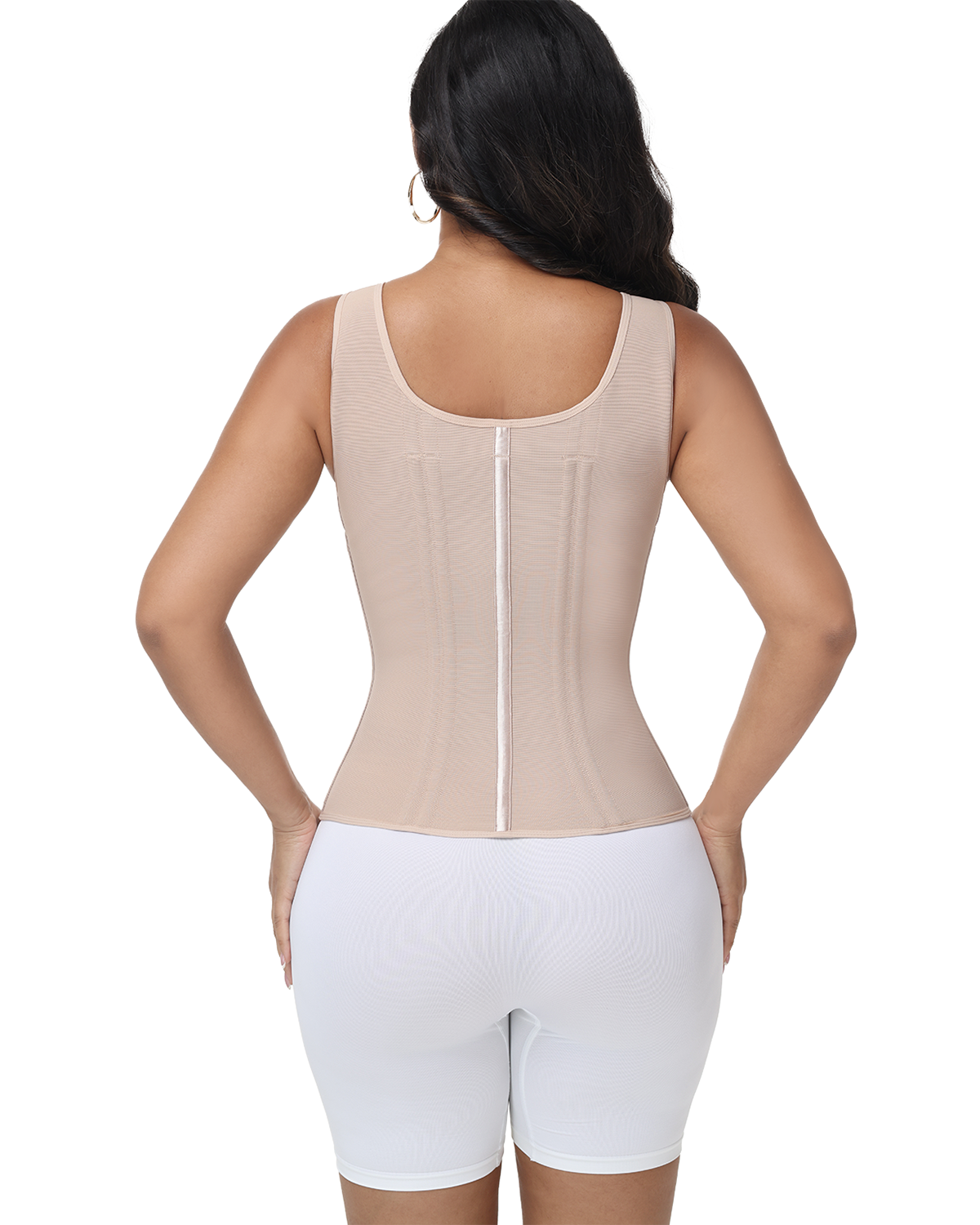 Shapshe® Corset Vest with Padded Bra Front Zipper Waist Trainer