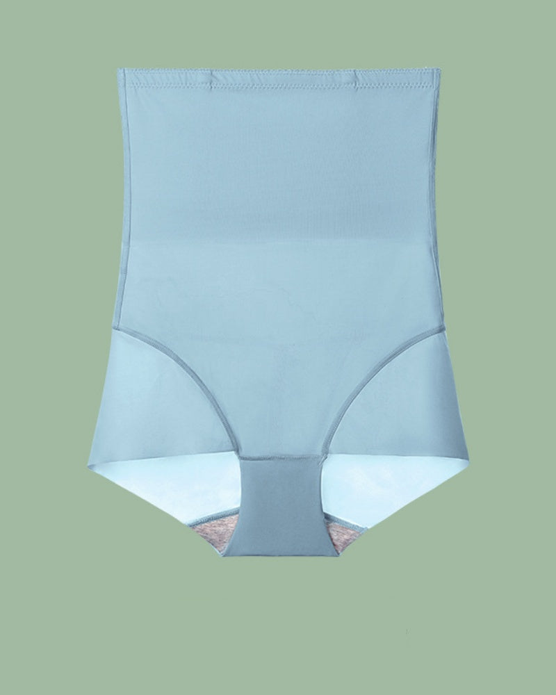 High Waist Thin Plus Size Seamless Tummy Control Shaping Panties  - By Qivii