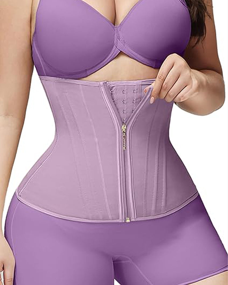 Shapshe® Zip & Breasted Body Shaper Tank Top Waist Trainer  - By Qivii