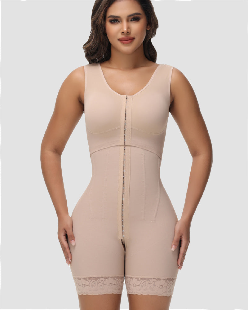 Shapshe® Women's Tummy Control Fajas Colombianas Postpartum High Compression BBL Corset Shapewear  - By Qivii