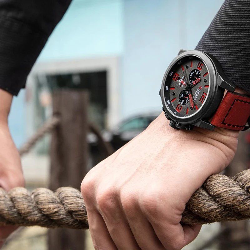 Trendy Casual Quartz Horloge  - By Qivii