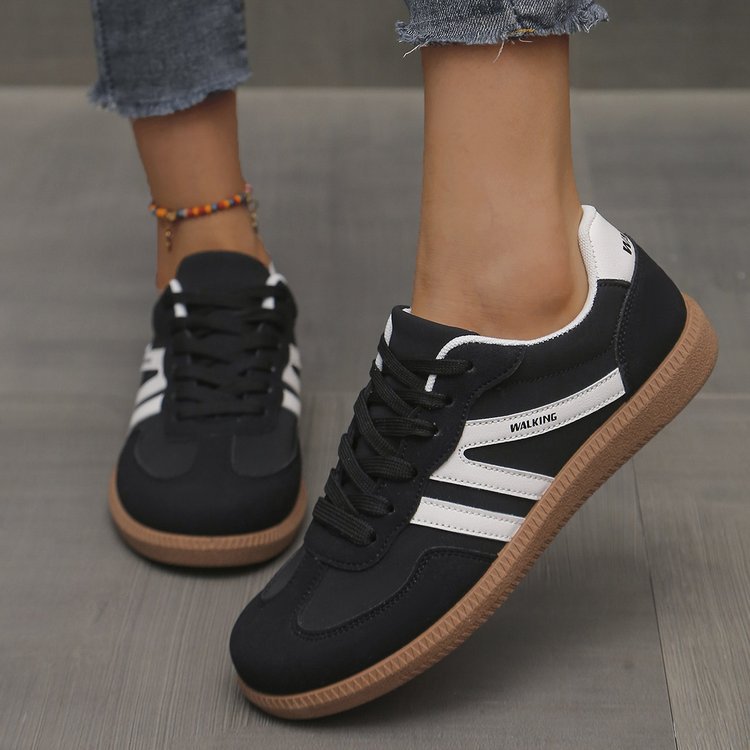Women’s Nova Retro Colorblock Sneakers – Casual Lightweight Comfort Trainers (US5–10)