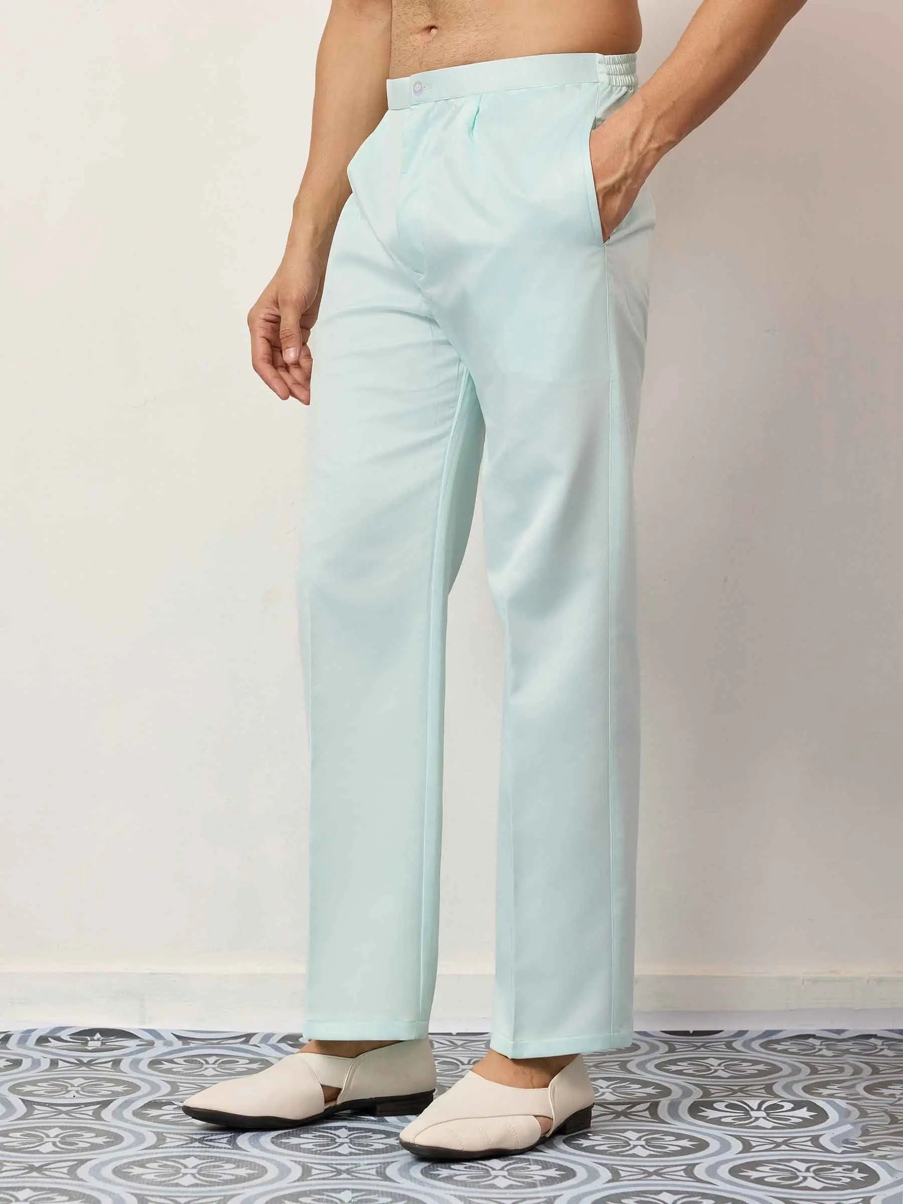 Pista Kurta Set With Embroidered Jacket