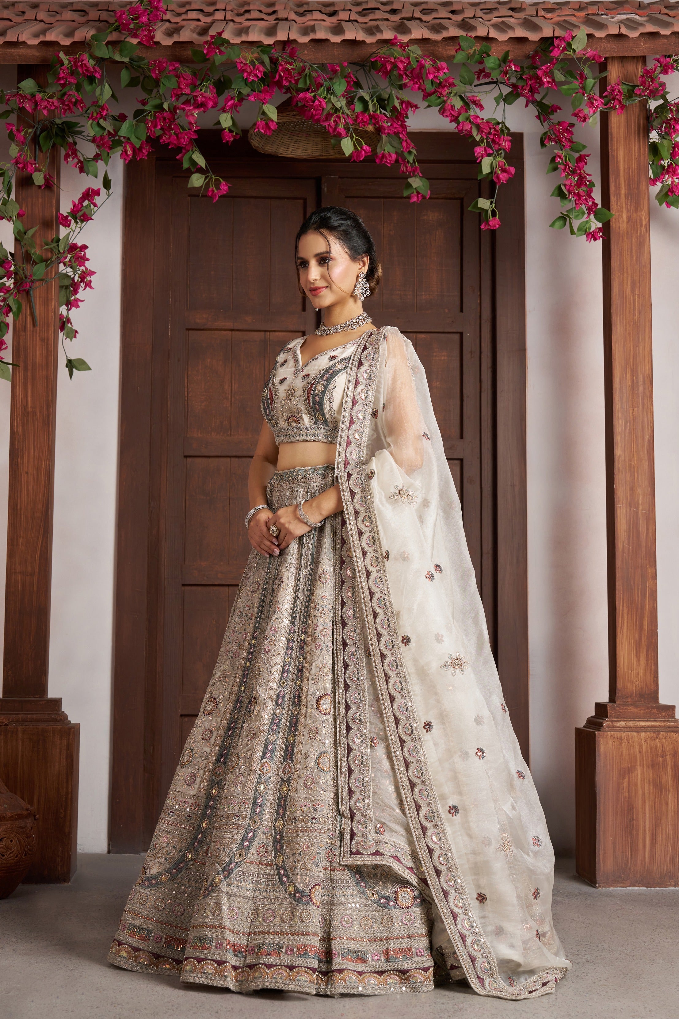 Elegant Pastel Heritage Lehenga Collection
