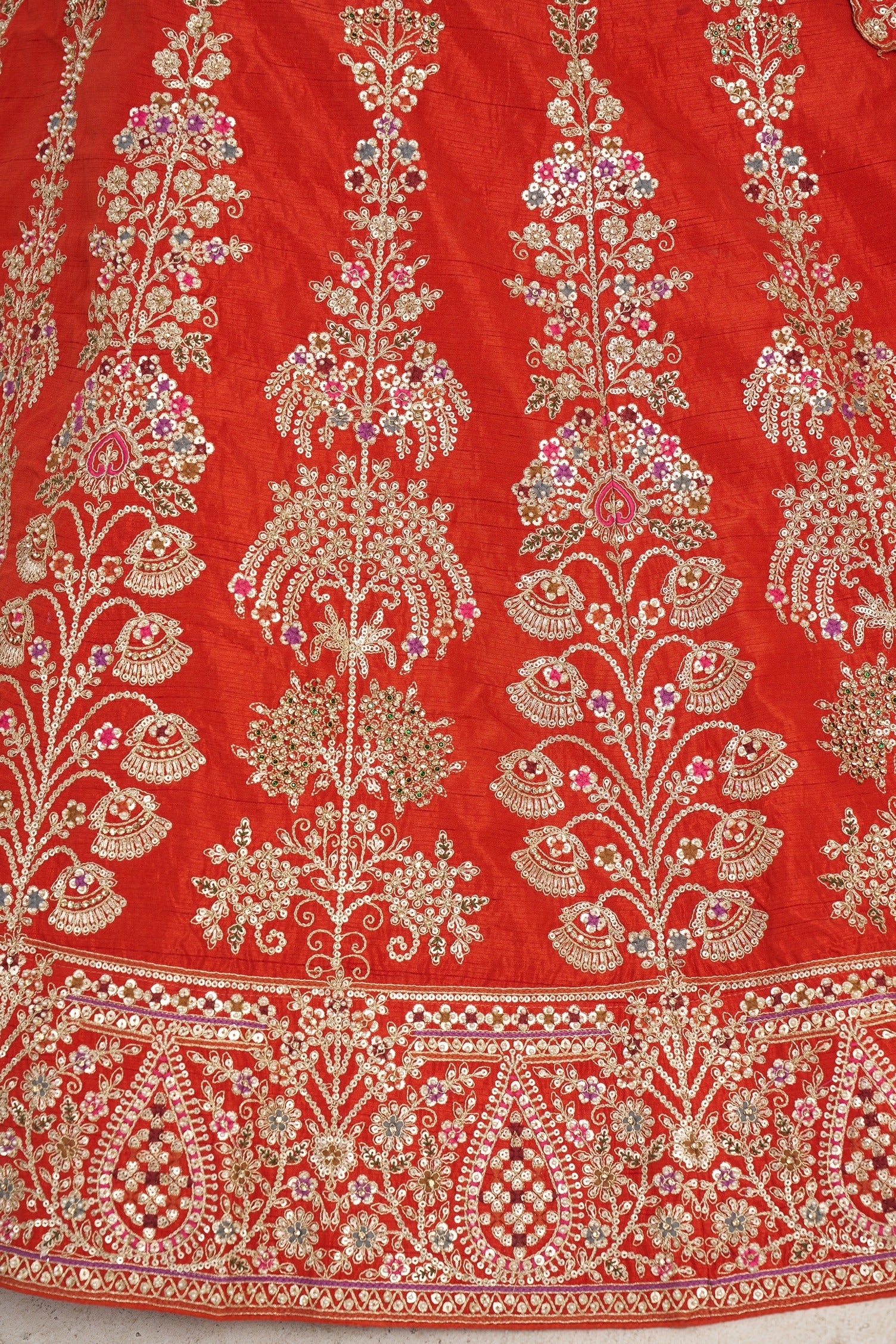 White Heritage Embroidered Bridal Lehenga Collection