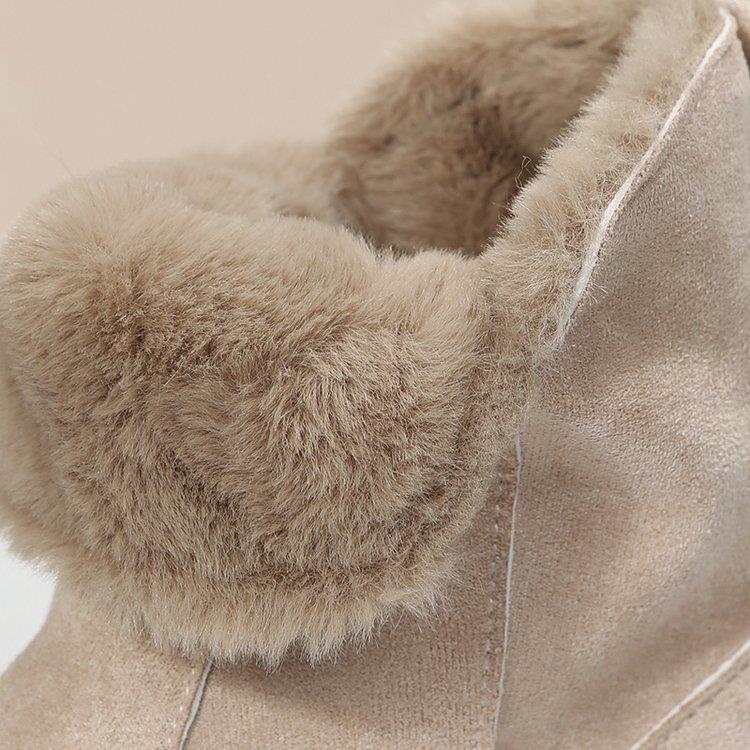 Women's Snowdrop Boots - Plush Lined Side Zip Ankle Boots (US 4-10.5)