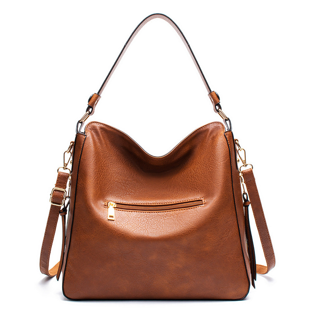 Ounamei Vegan Leather Hobo Tote Bag for Women | Large Capacity Shoulder Handbag with Adjustable Crossbody Strap