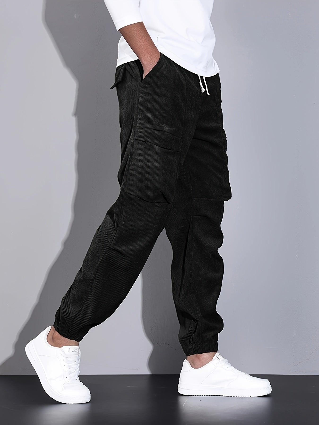 Rossi Roma | CORDUROY CARGO BROEK  - By Qivii