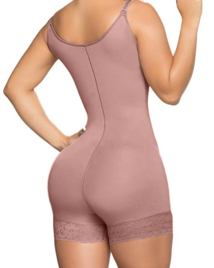 Shapshe® Tummy Control Open Bust Butt Lifter Bodysuits Shapewear  - By Qivii