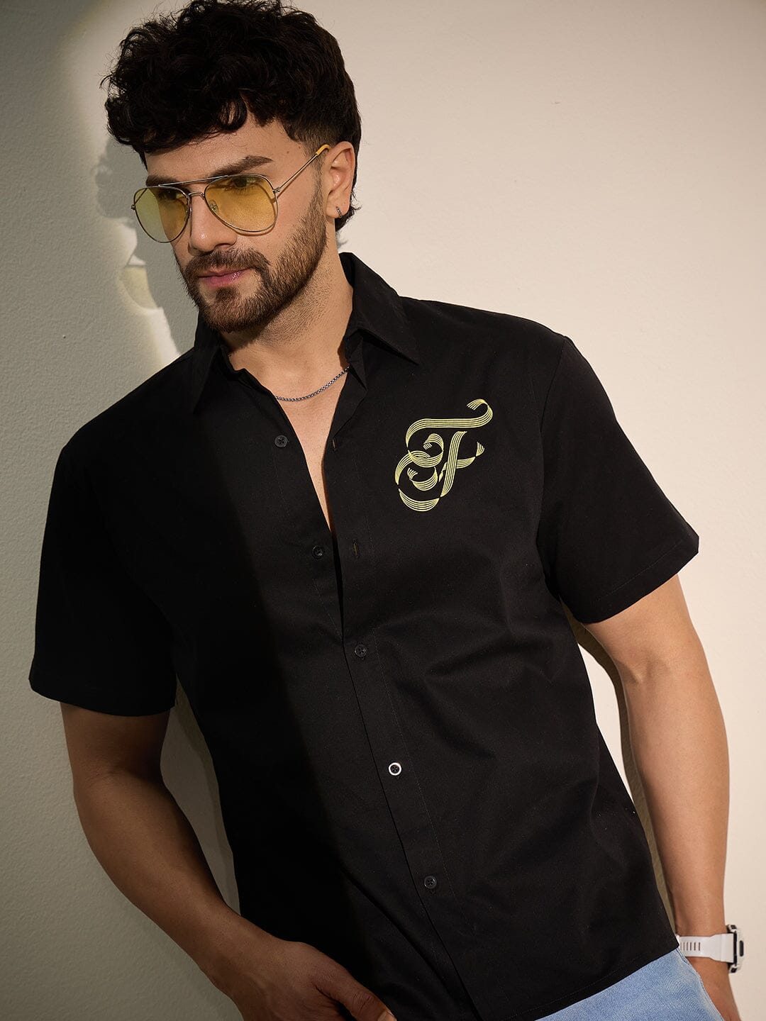 Black Timeless Graphic Shirt