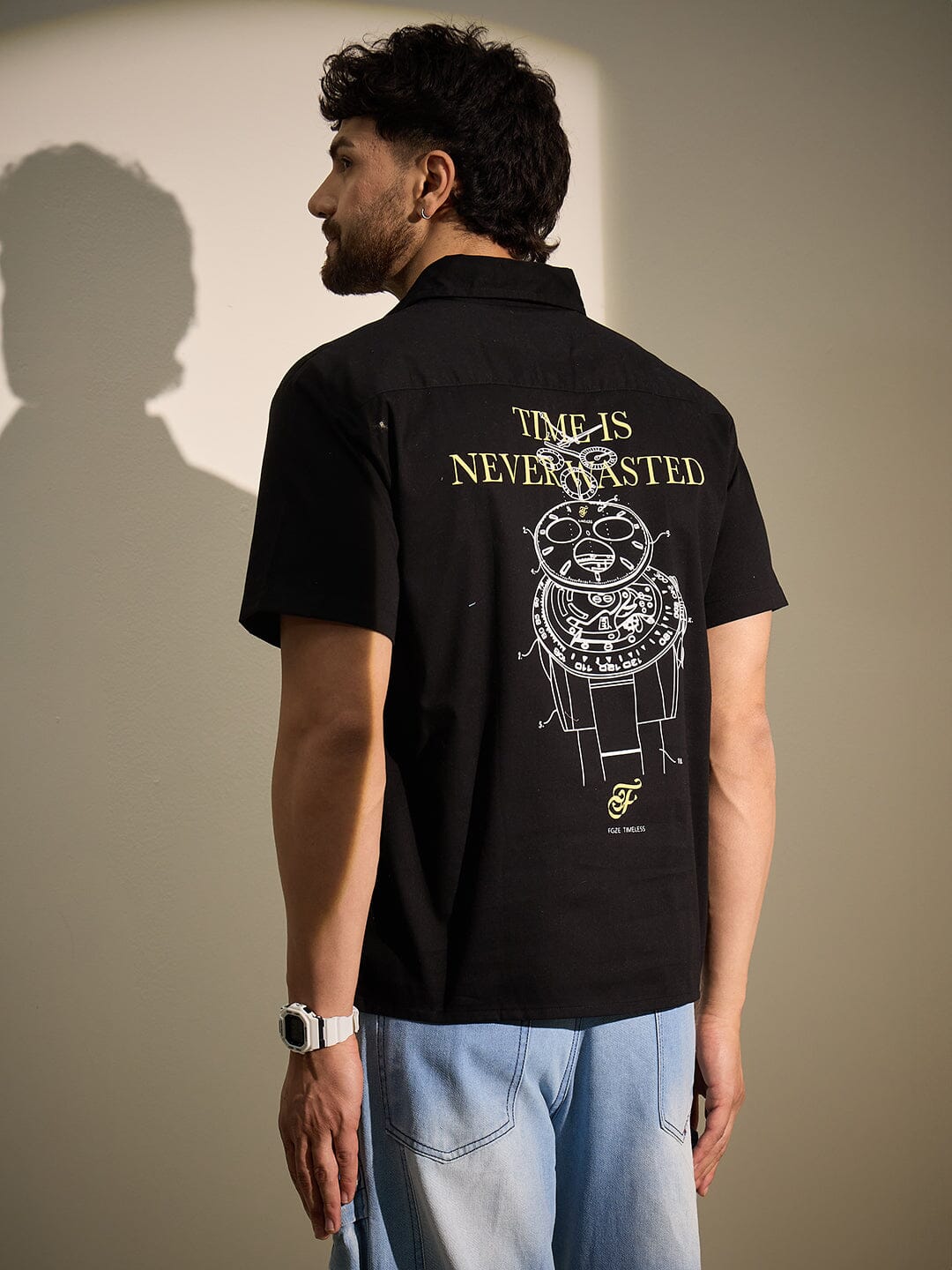 Black Timeless Graphic Shirt