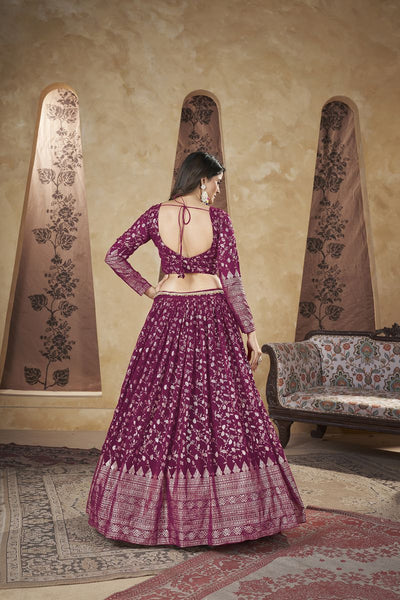 Pink Designer Lehenga Choli With Dupatta For Beautiful Women Collection
