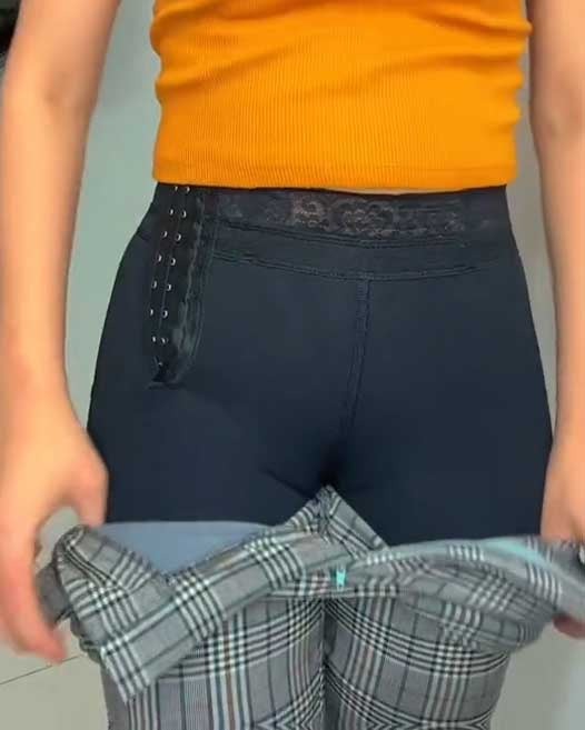 Shapshe® Tummy Control Side Hook and Eye Shaper Shorts  - By Qivii