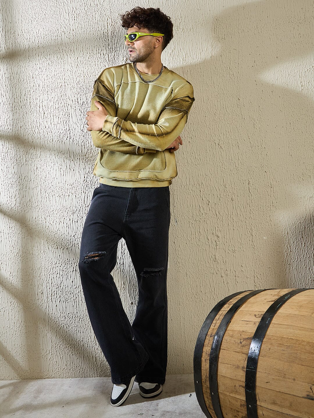 Desert Ombre Double Layered Sweatshirt