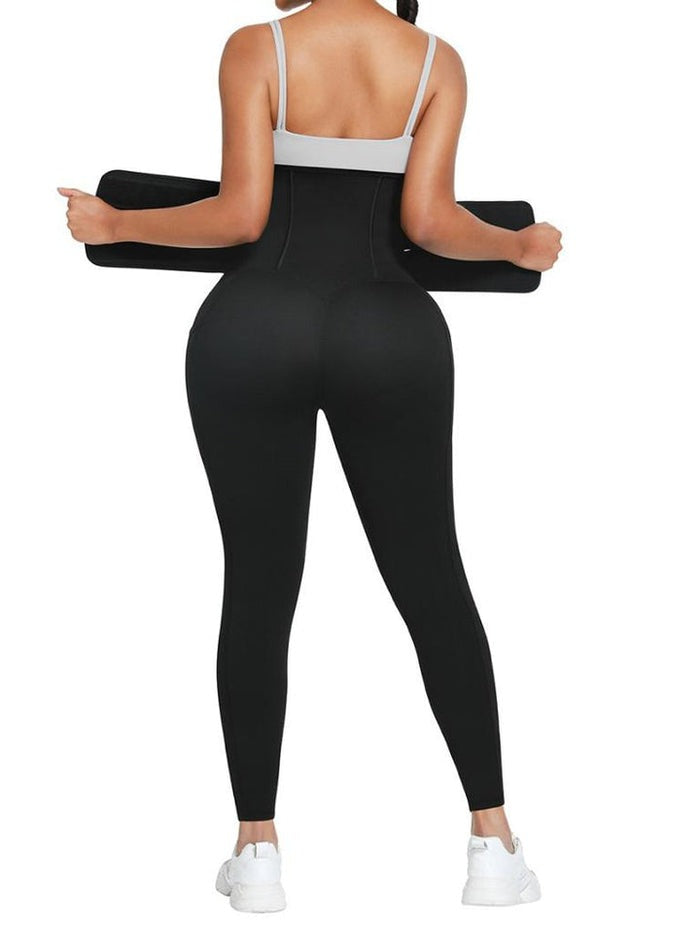 Butt Lifter Stretchy Tummy Control Leggings  - By Qivii
