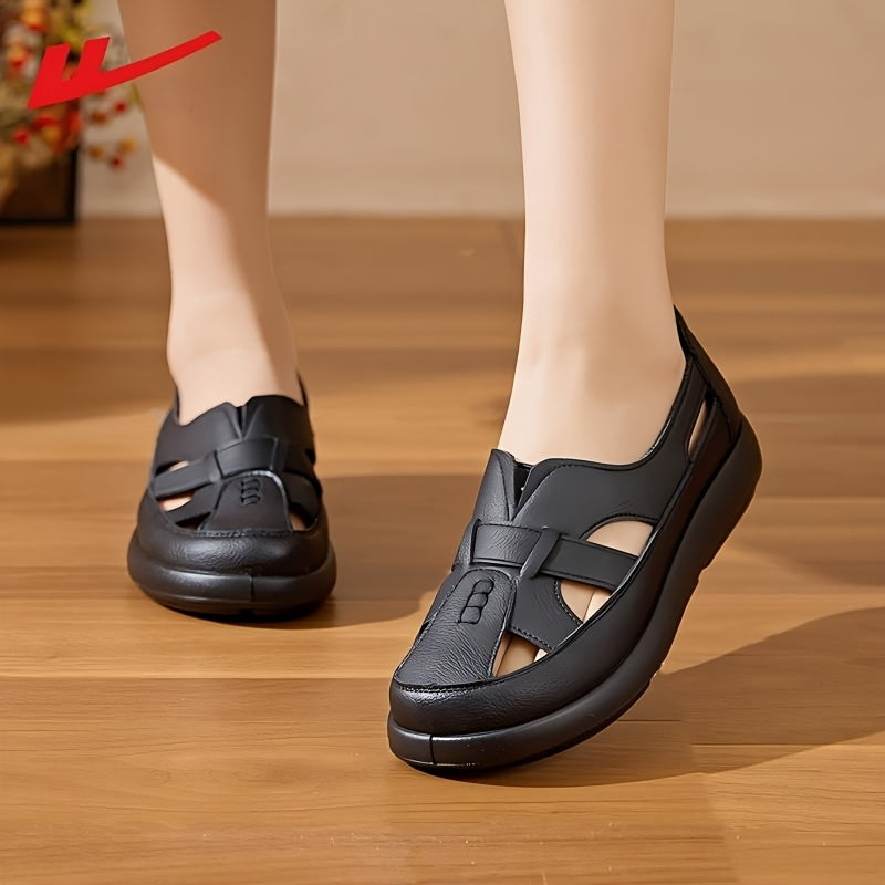 Nina – Stylische Sommer-Sandalen mit Plateau-Sohle  - By Qivii