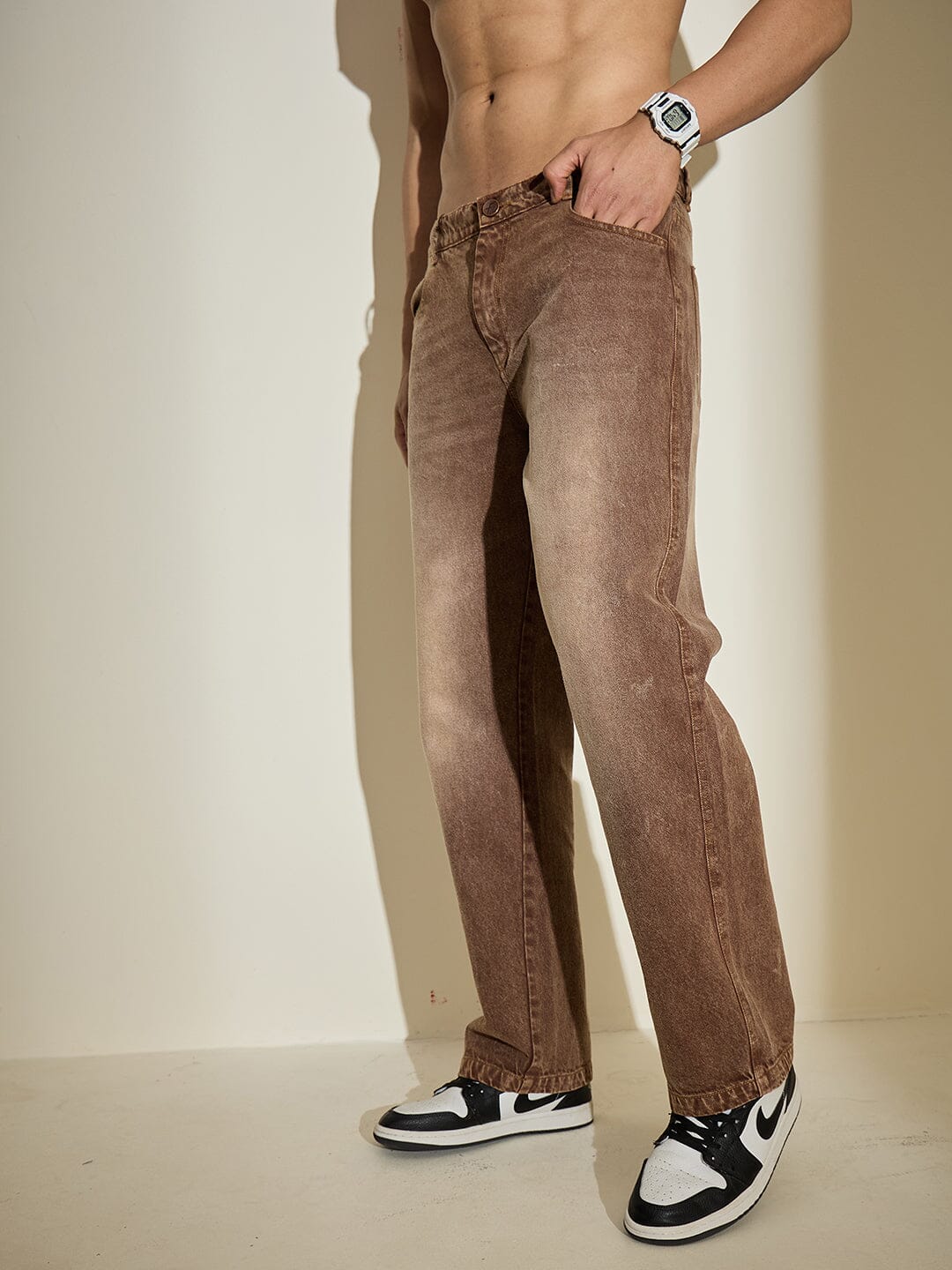 Sand Storm Straight Fit Denim