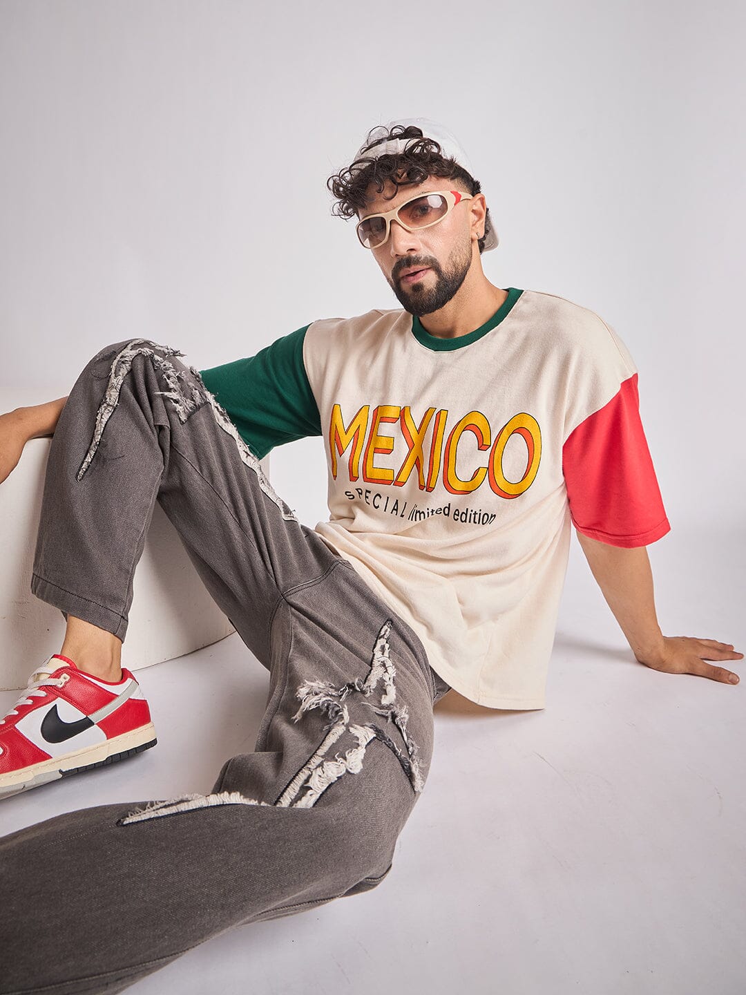 Mexico Graphic Oversized Tshirt