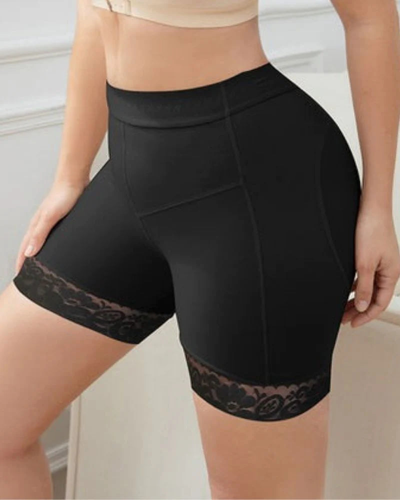 Shapshe® Women Black Butt Lifter Lace Seamless Body Shape Lifting Enhancer Control Panties