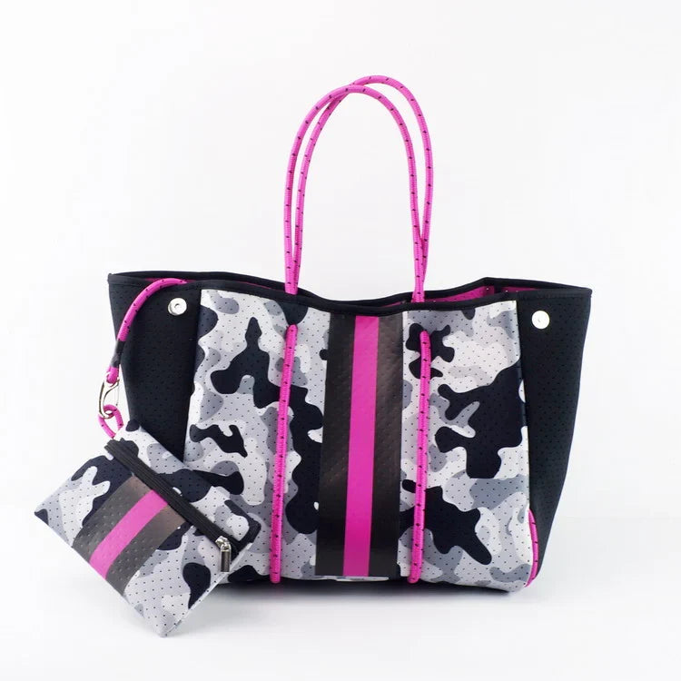 Andrea Neoprene Tote | Ounamei