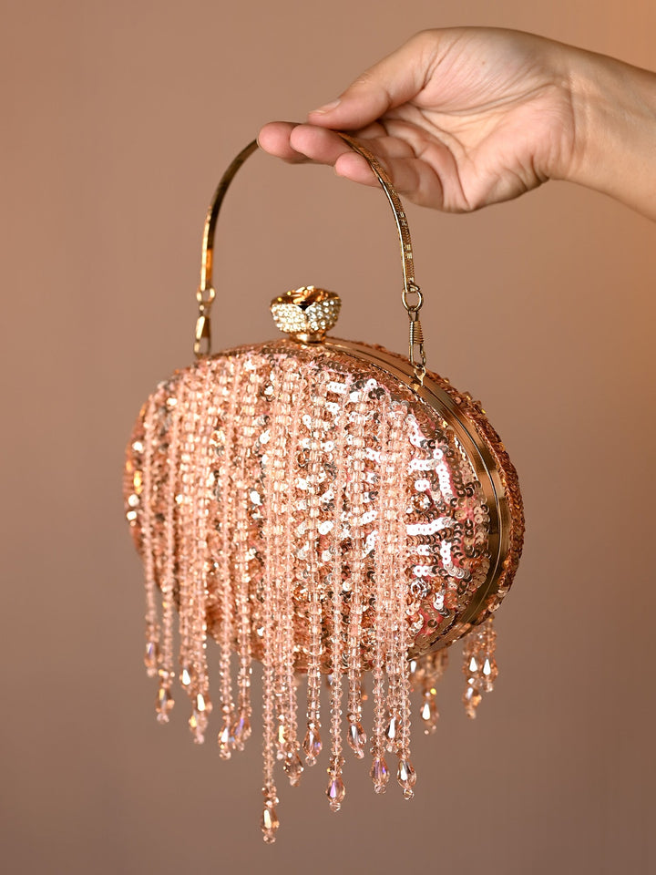 Genelia Smart Copper Evening clutch