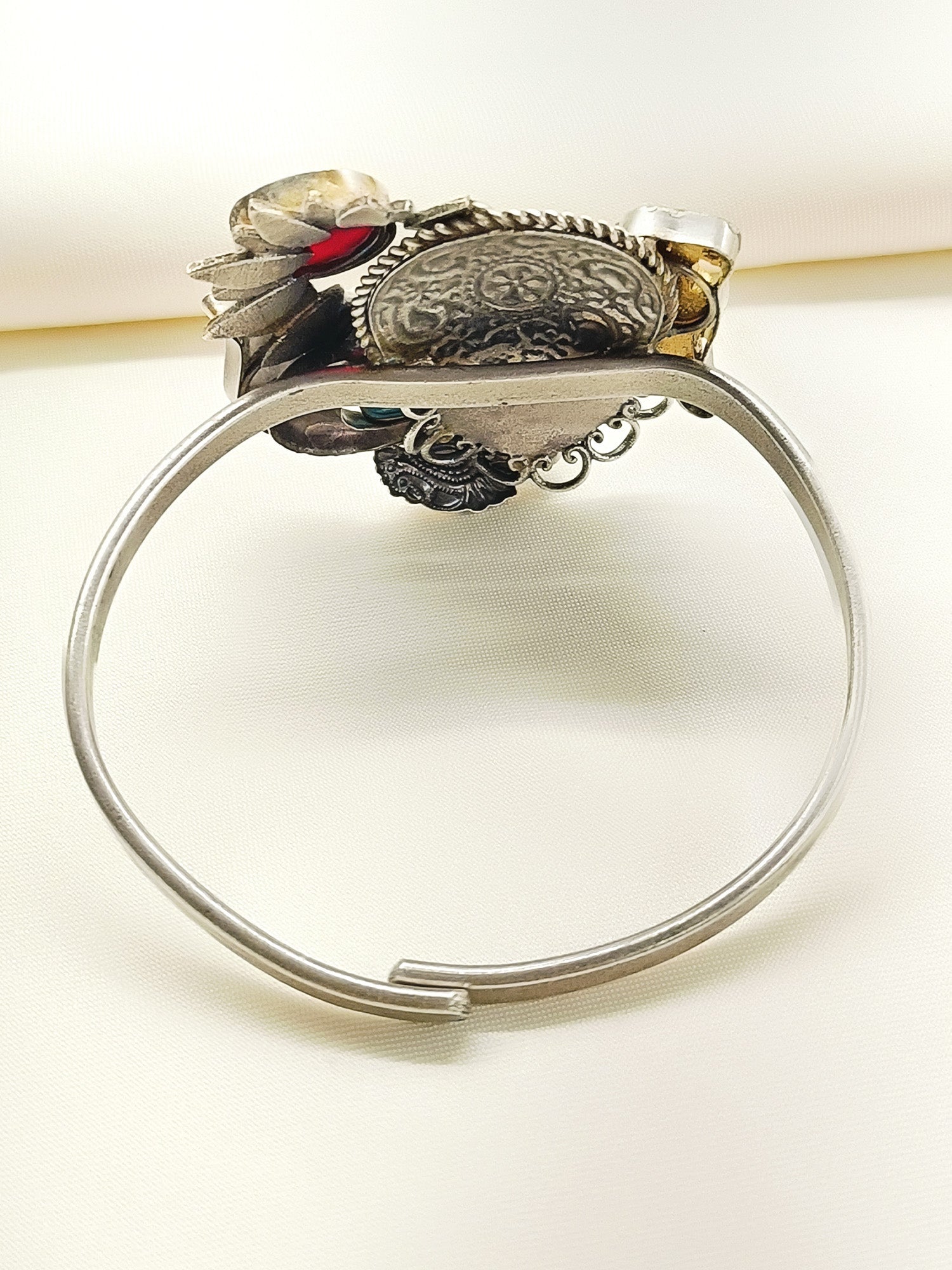 Vishaka Multi Colour Oxidized Bracelet