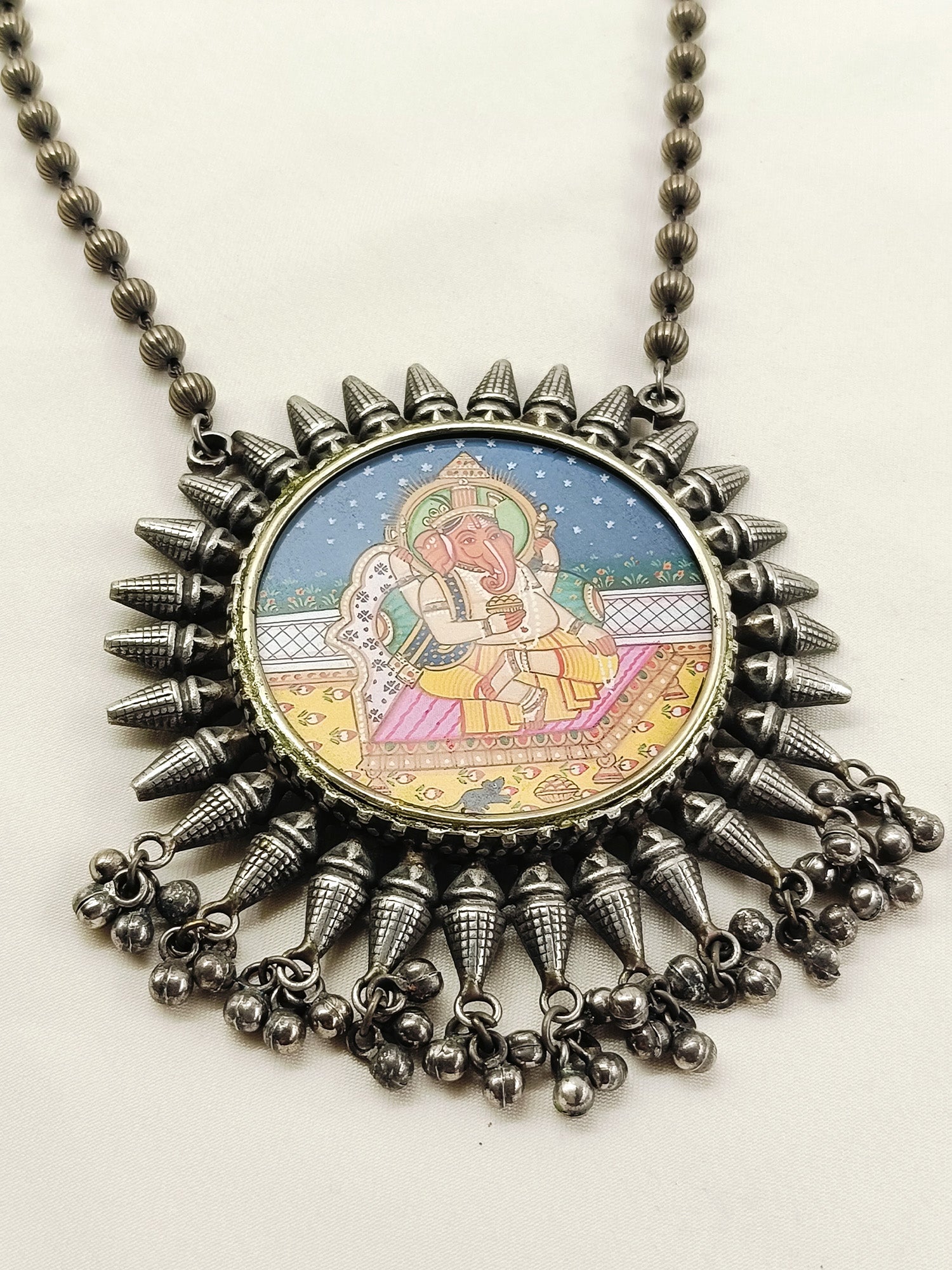 Kamolika Multi Colour Oxidized Neckpiece