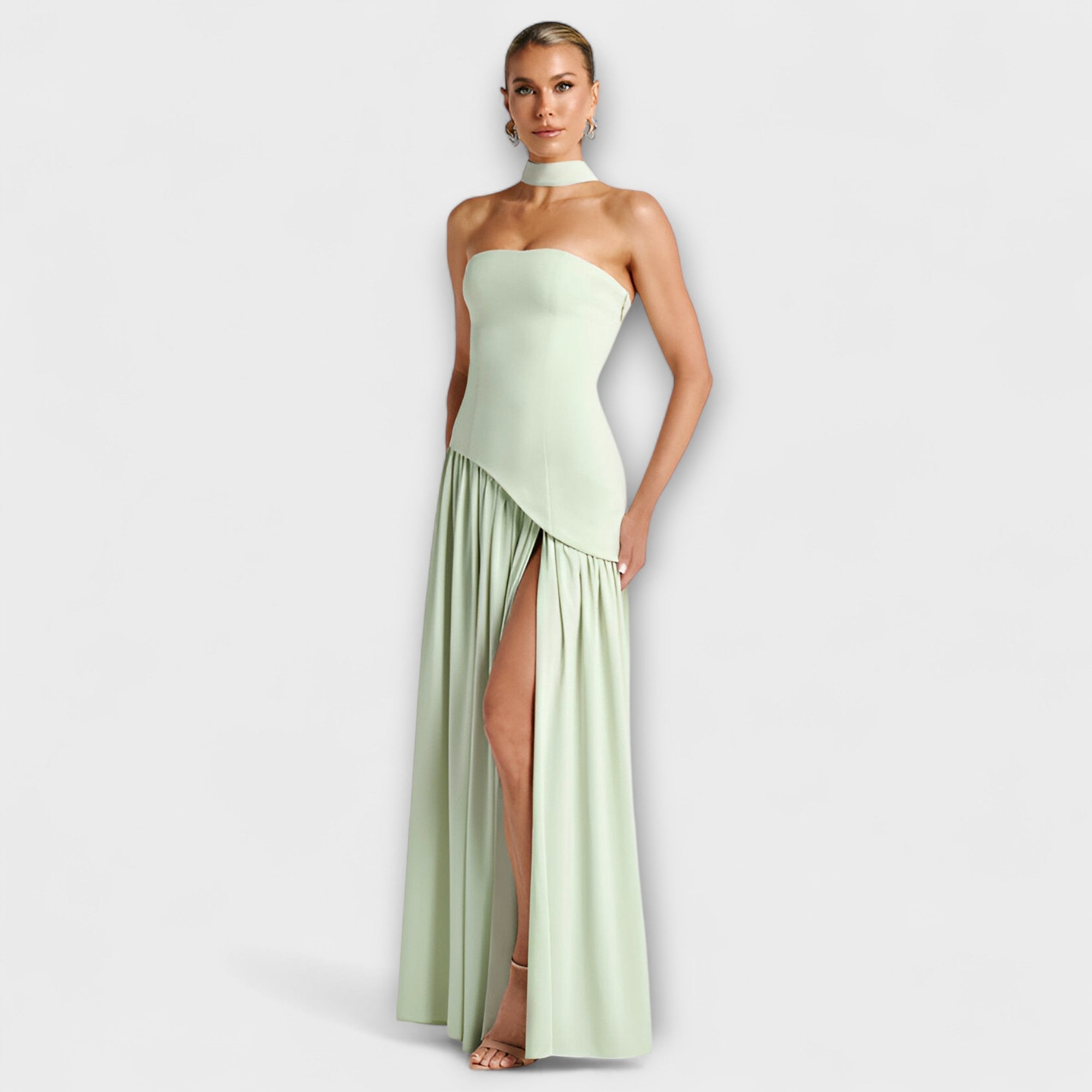 Ada - Elegante Maxi Jurk  - By Qivii