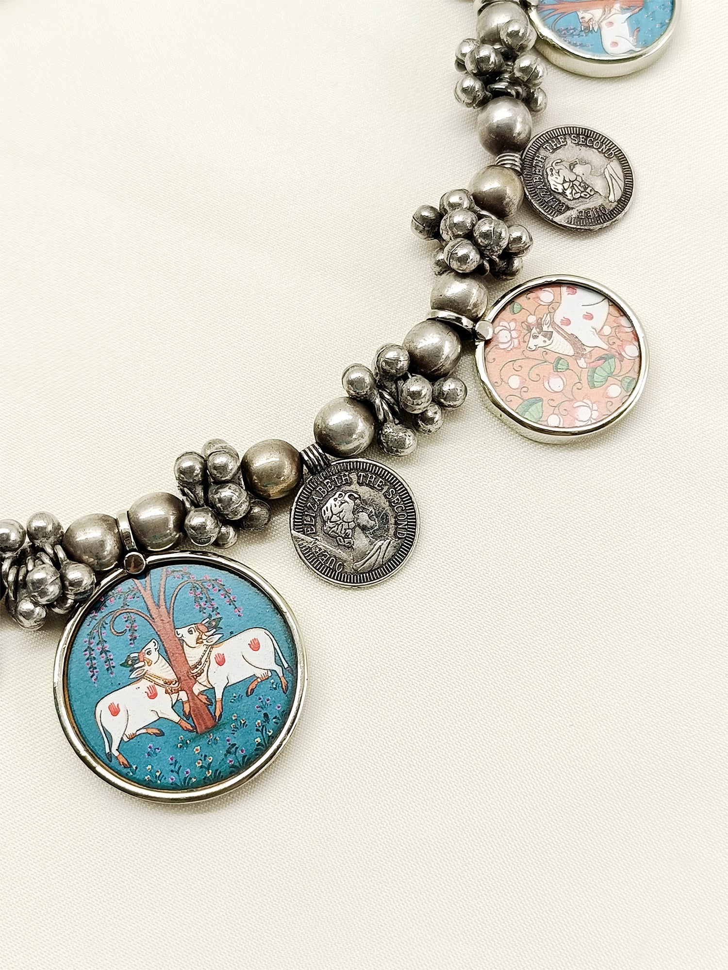 Genesis Multi Colour Oxidized Neckpiece