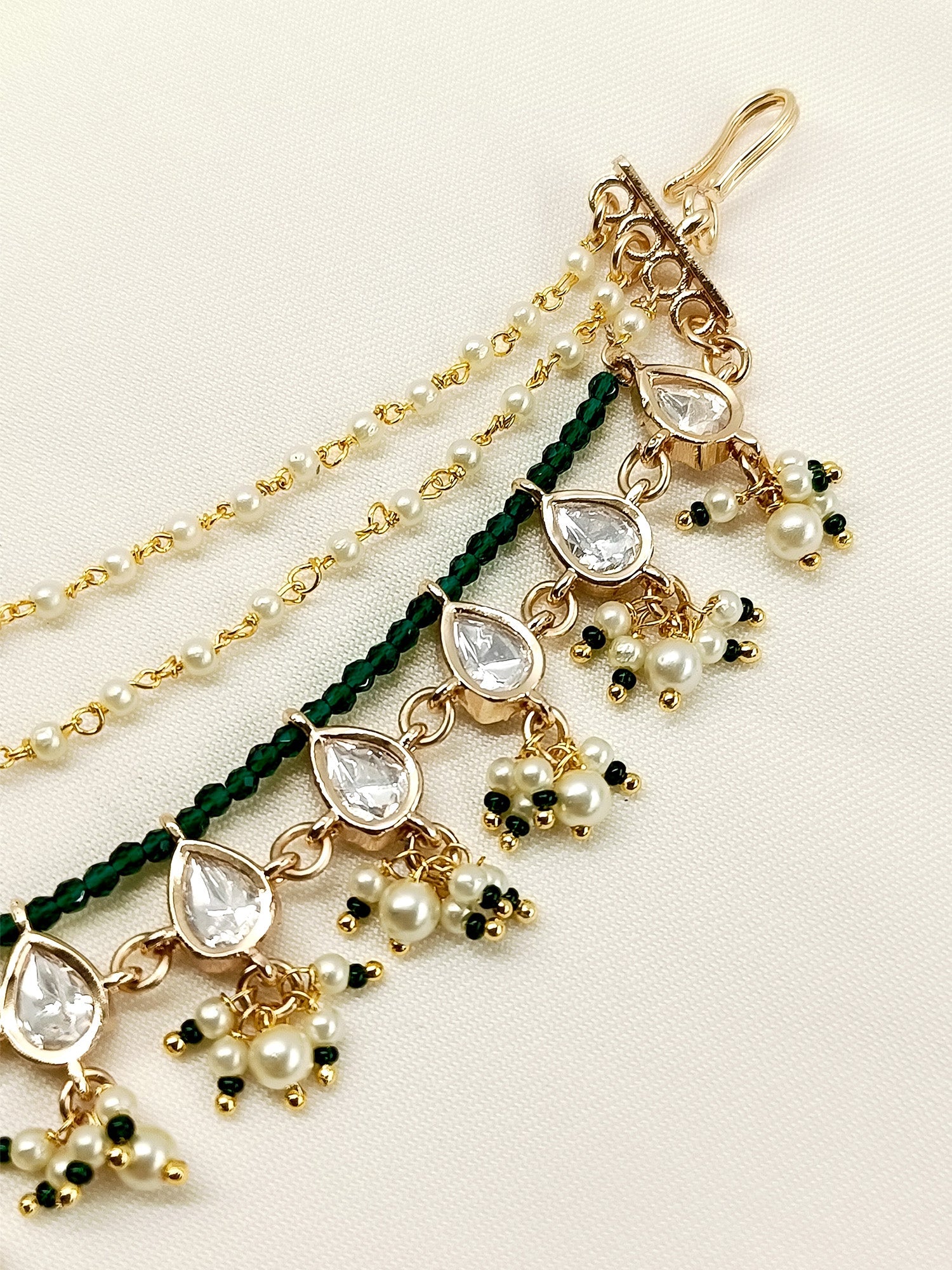 Namusa Green Traditional Ear Chain