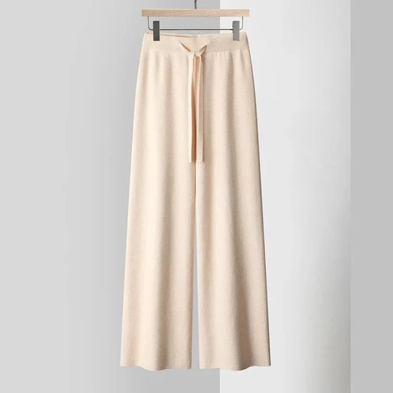 Aurelia Luxe Cashmere Pants  - By Qivii