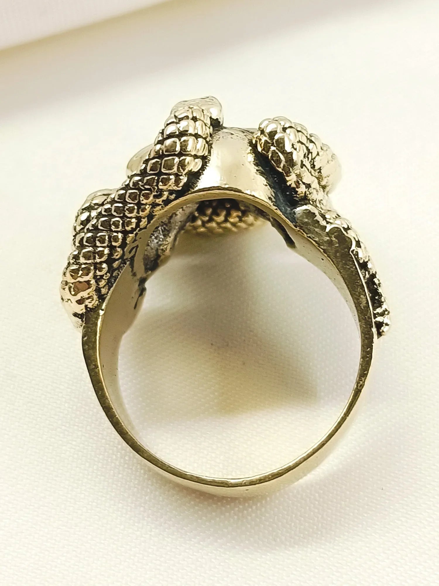Adeine Golden Western Finger Ring