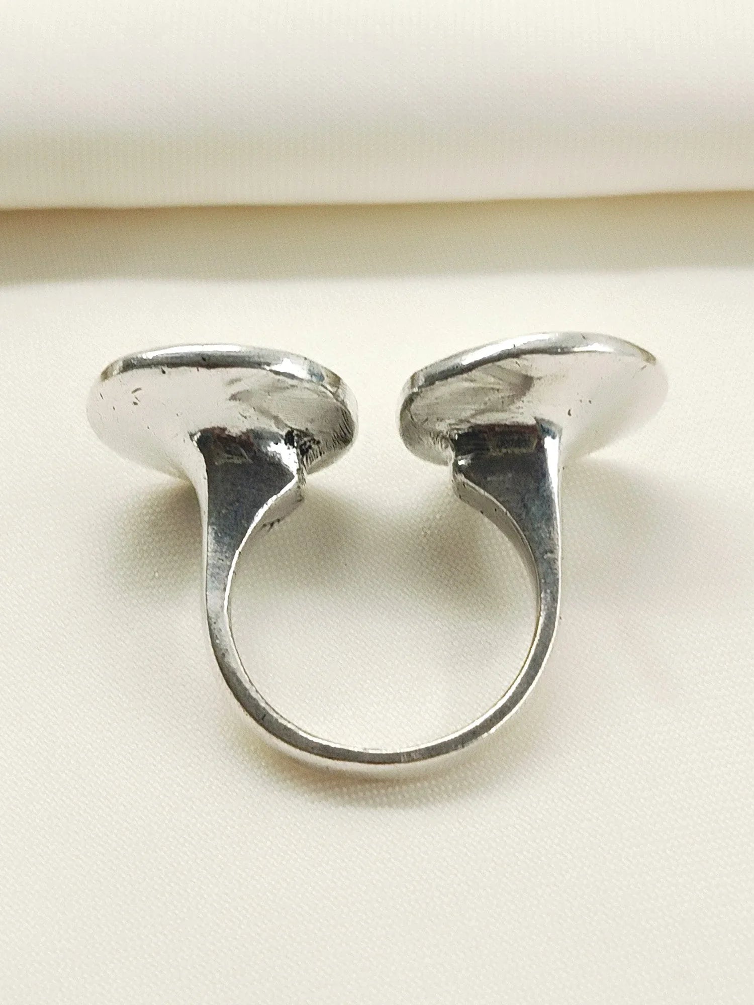 Malini Silver Western Finger Ring