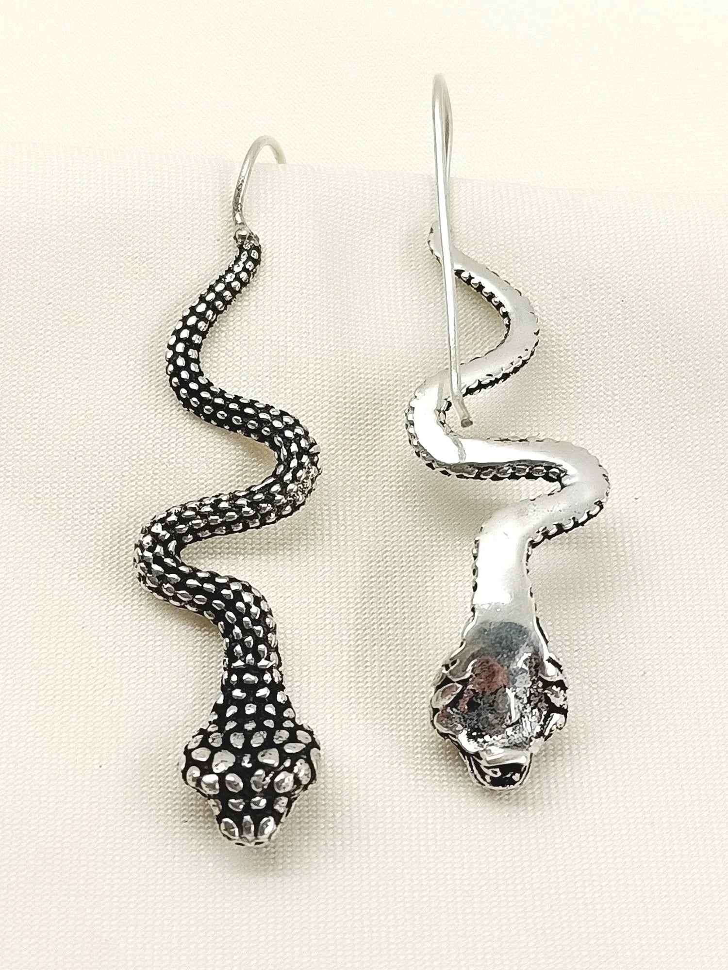 Cascade Silver Western Earrings