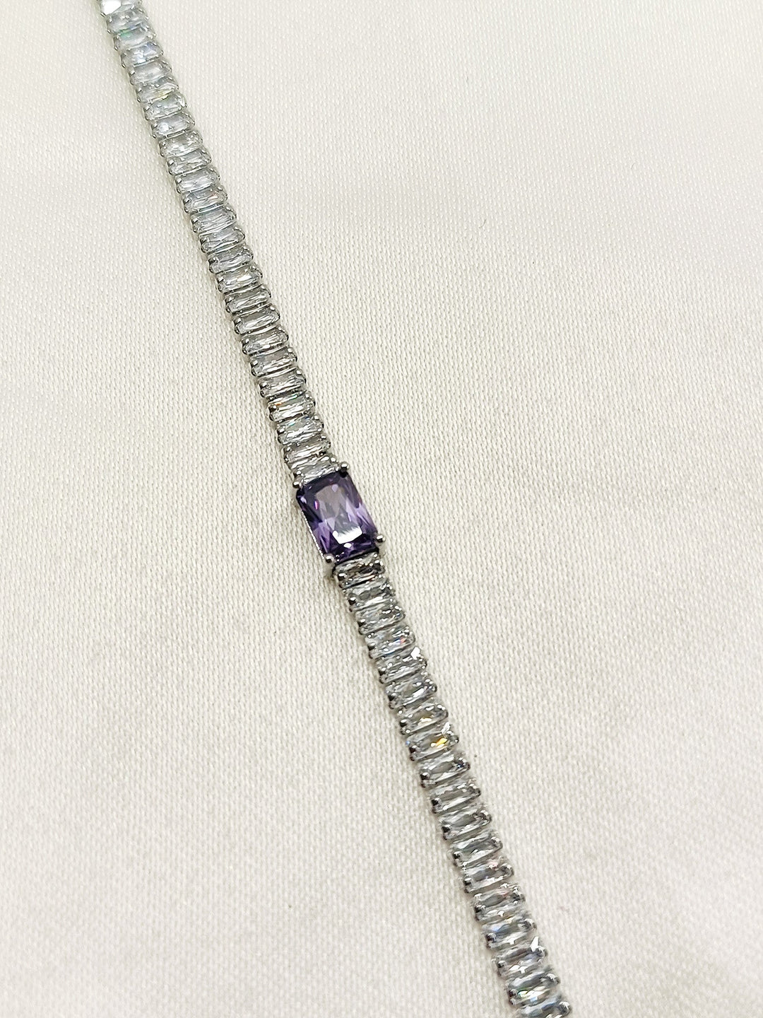 Xiti Lavender American Diamond Bracelet