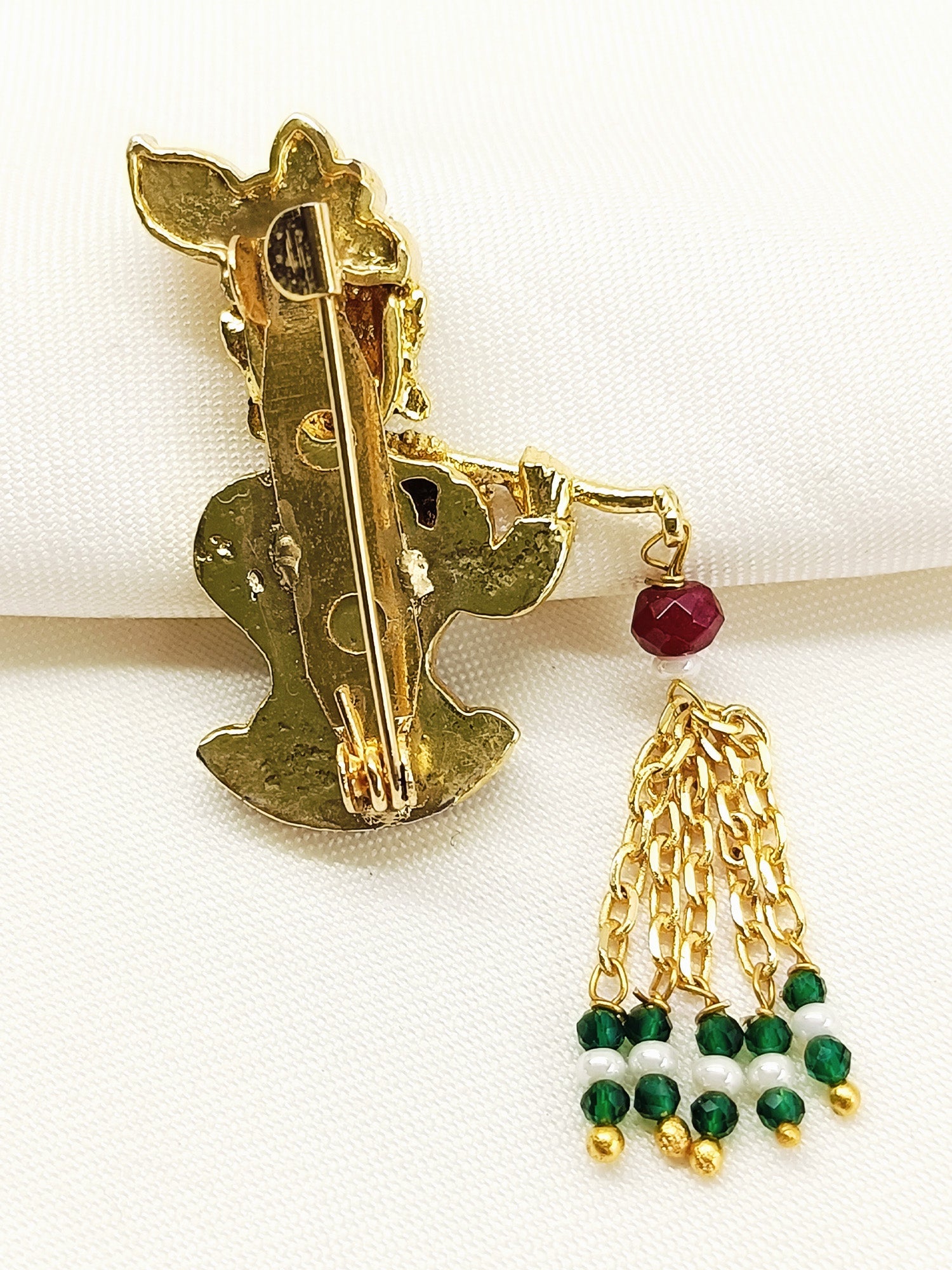 Jairaj R&G Krishna Ji Brooch