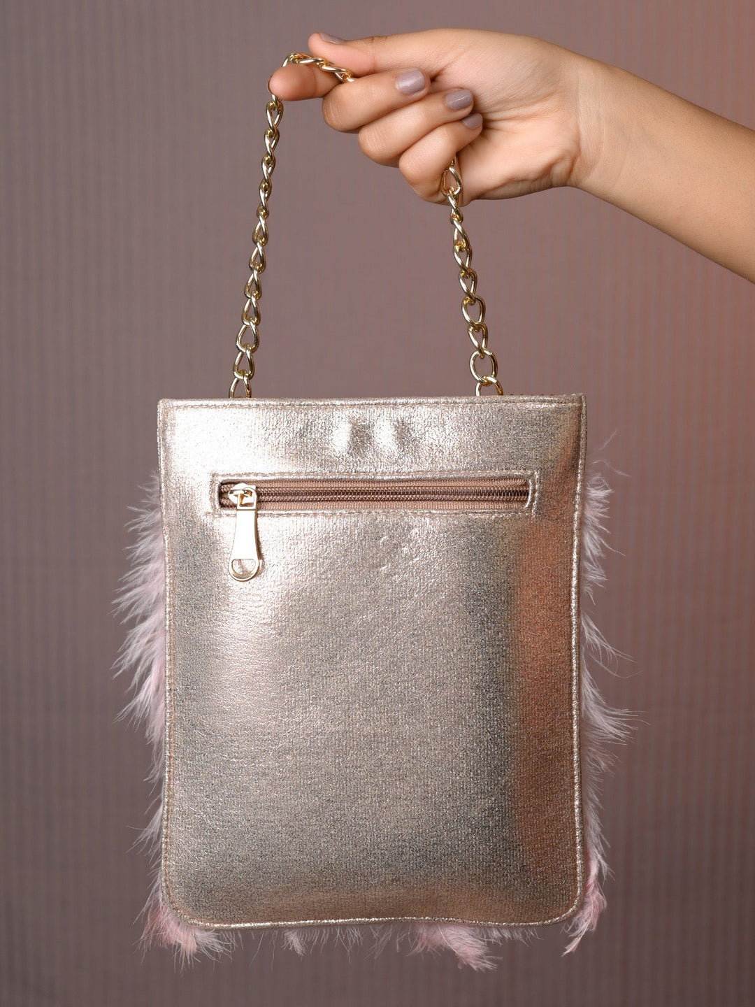 Aimee Rose Gold Sling Bag