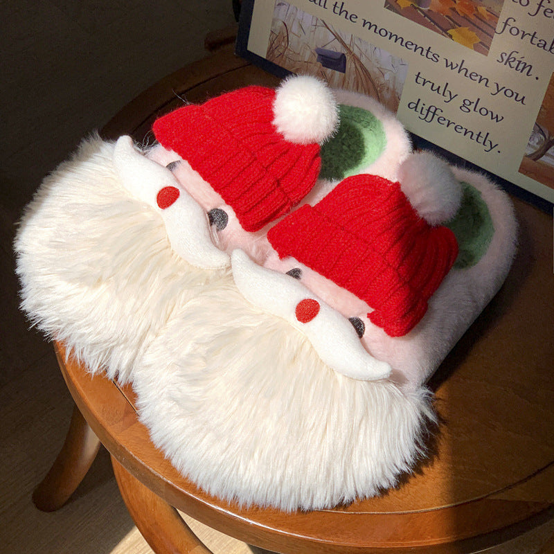 Women's Carnival Character Slippers - Plush Holiday Indoor/Outdoor Slip-Ons (US 5-11.5)