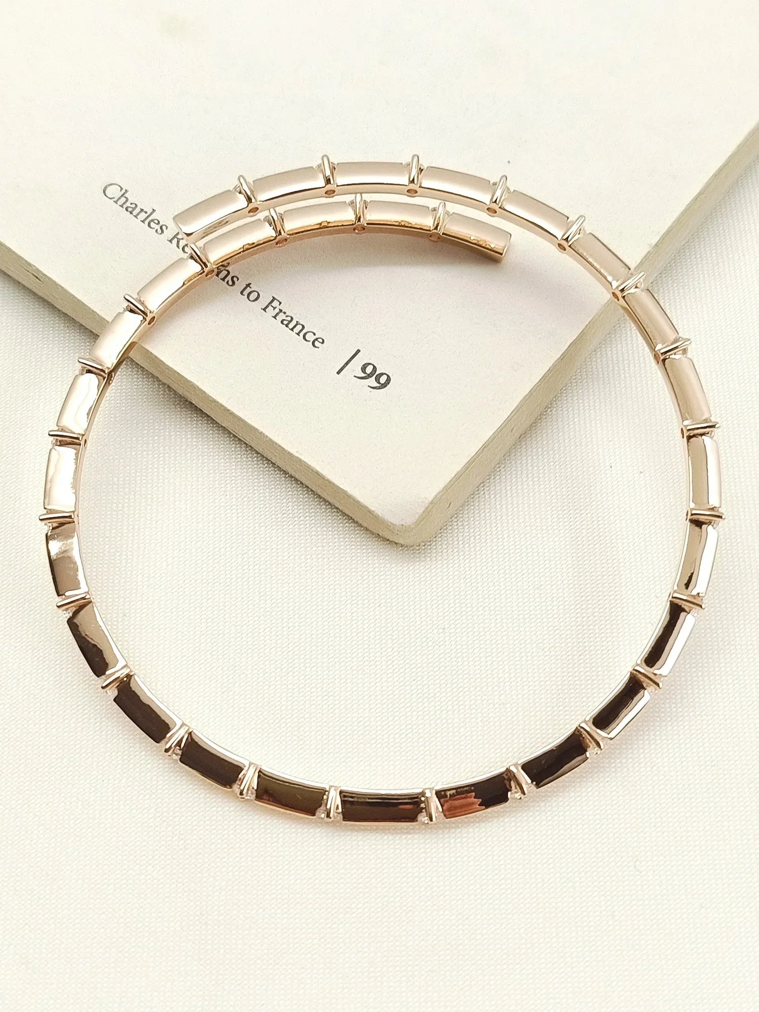 Vedika White American Diamond Bracelet