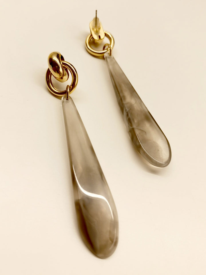 Hansa Long Western Earrings