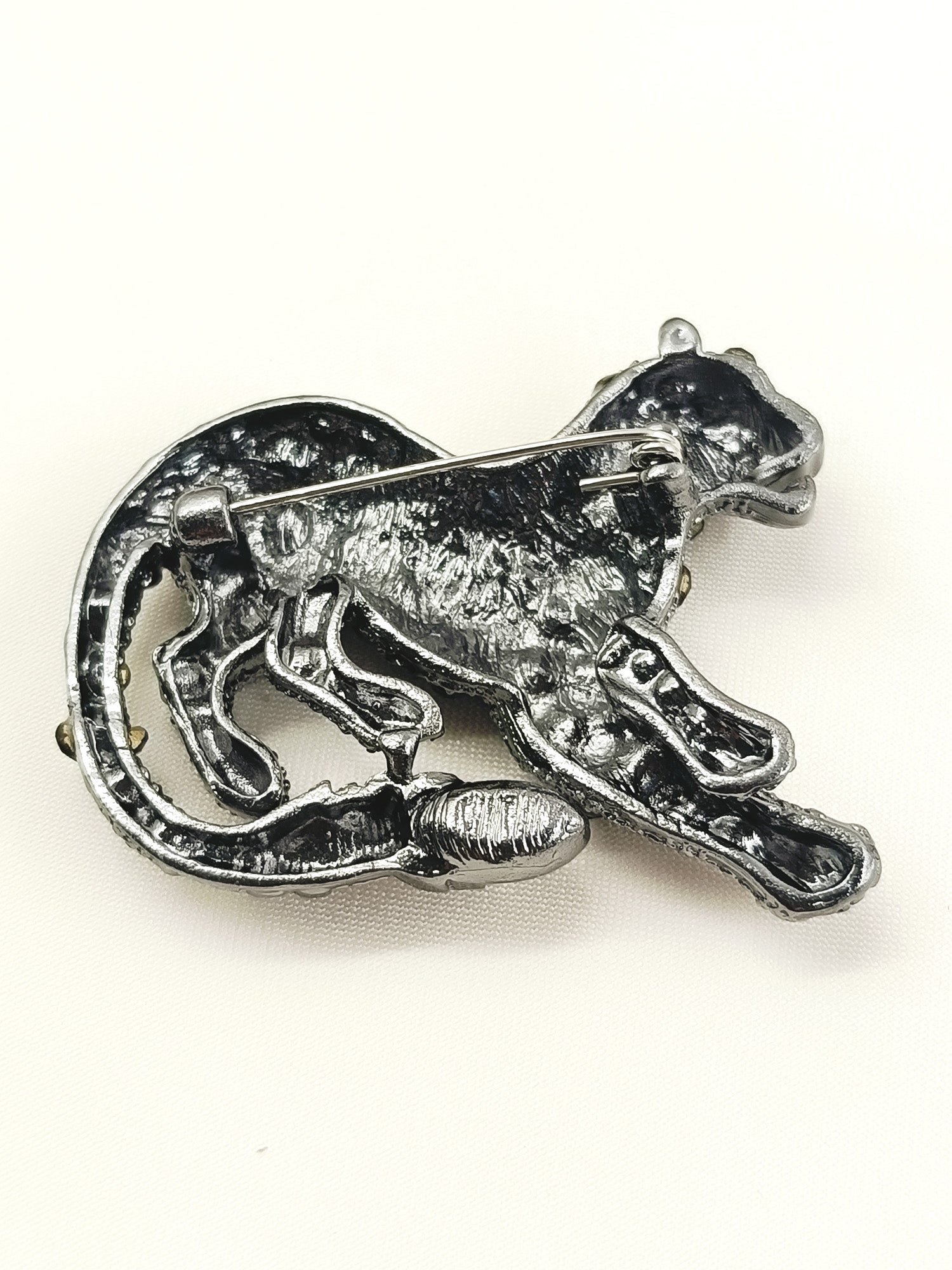Rudransh Black Tiger Men's Brooch